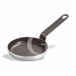 Padella per blinis in alluminio antiaderente diametro 120 mm x H 20 mm