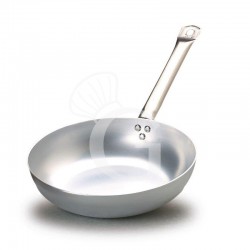 Padella in alluminio manico in inox diametro 240 mm x H 45 mm