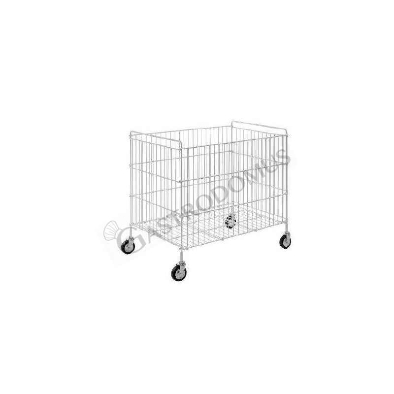 Cesto pieghevole plastificato - L 800 mm x P 520 mm x H 720 mm Cesto pieghevole plastificato - L 800 mm x P 520 mm x H 720 mm
