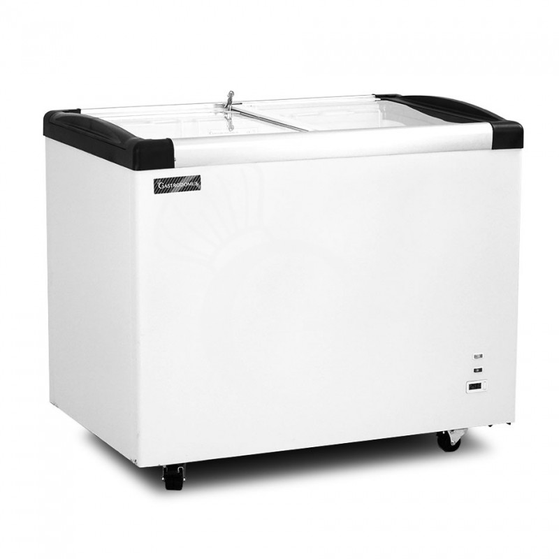 Congelatore a pozzetto refrigerazione statica, 445 litri e temperatura - 18°C