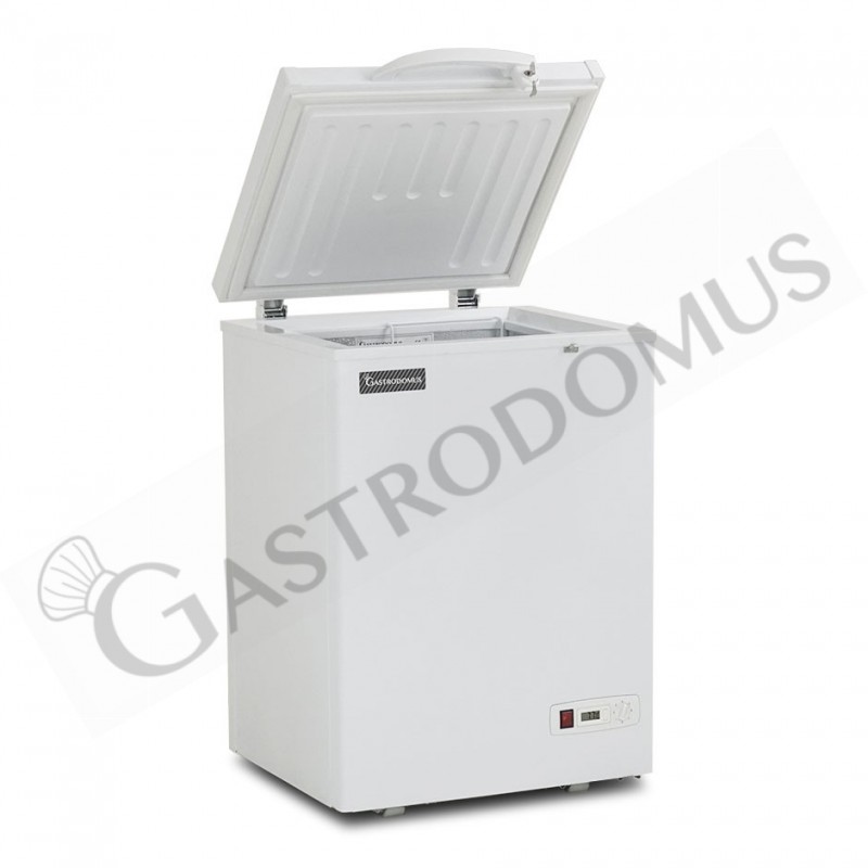 Congelatore a pozzetto 247 LT, temperatura -18°C, classe F