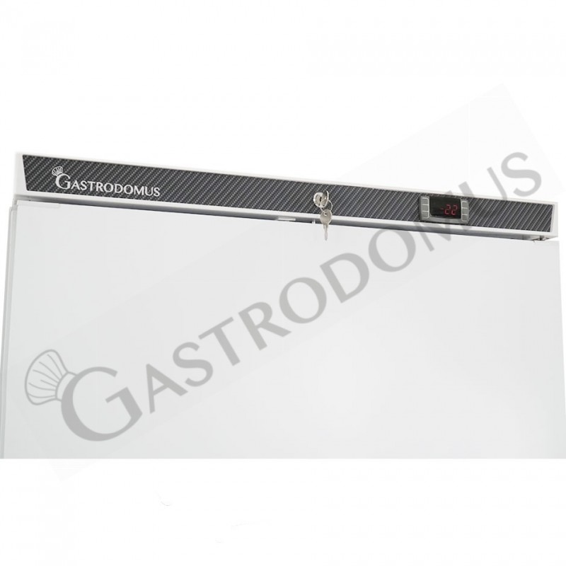 Armadio refrigerato statico, temperatura -18°C/-22°C e capacità 530 LT