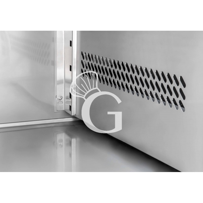 Tavolo frigo con 1 porta e 8 cassetti, Prof.700, temperatura -2°C/+8°C