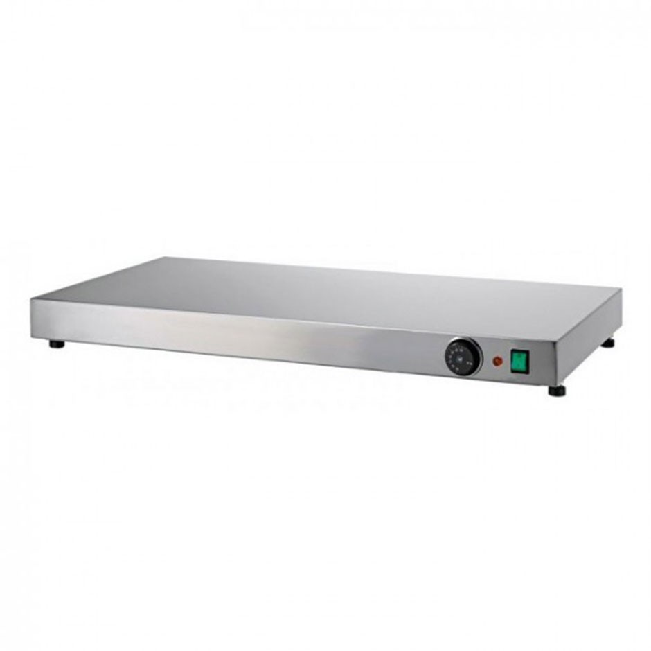 Piano Caldo in inox L 800 mm x P 600 mm x H 60 mm