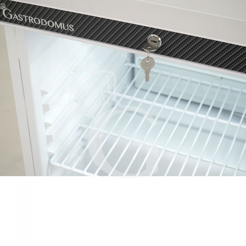 Armadio refrigerato statico in lamiera verniciata, temperatura -2°C/+8°C e capacità 120 LT