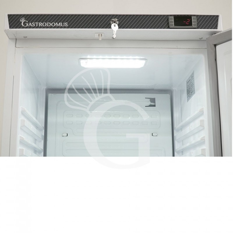 Armadio refrigerato statico in lamiera verniciata, temperatura -2°C/+8°C e capacità 120 LT