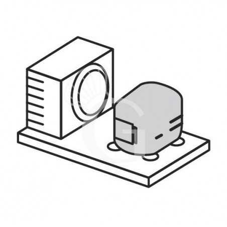 Motore remoto BT - temp. -18/-22°C - 800 W - 60 Hz Motore remoto BT - temp. -18/-22°C - 800 W - 60 Hz