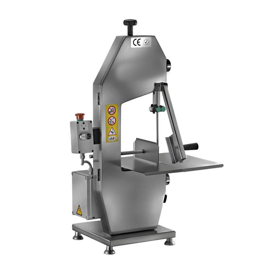 Segaossi a nastro - sviluppo lama 2020 mm - Monofase 230 V - alluminio verniciato