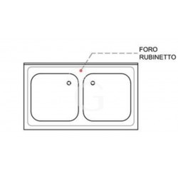 Foro rubinetto centrale...