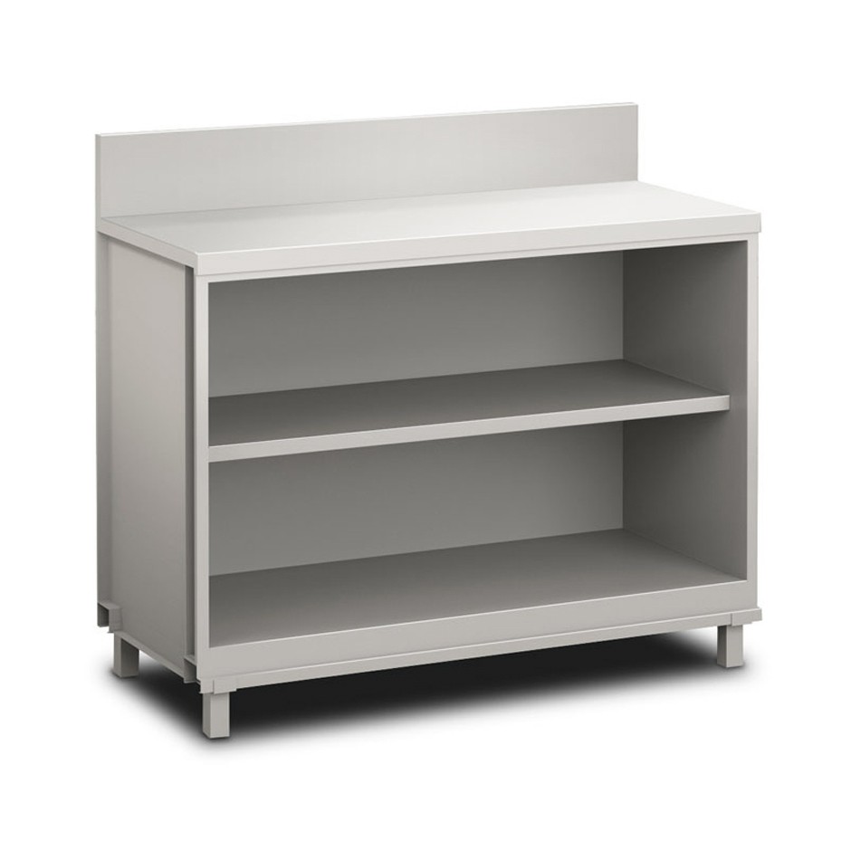 Retrobanco bar neutro a giorno L 1250 mm x P 550 mm x H 935 mm
