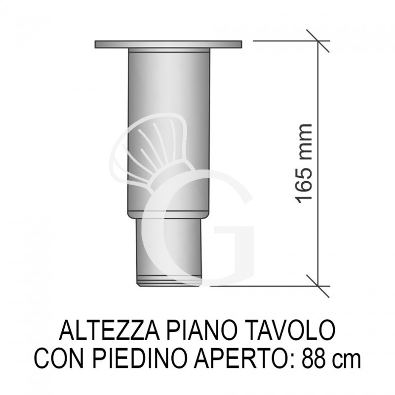 Tavolo Refrigerato 1 porta, 7 cassetti, P 700 mm, -2°C/+8°C, alzatina, motore a sinistra