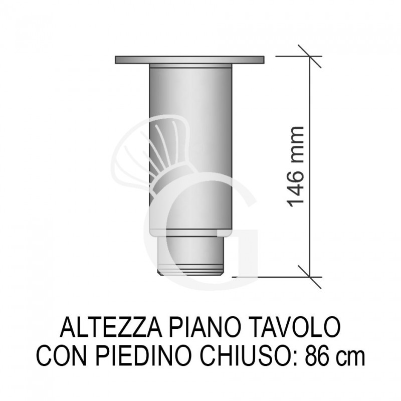 Tavolo Refrigerato 1 porta, 7 cassetti, P 700 mm, -2°C/+8°C, alzatina, motore a sinistra