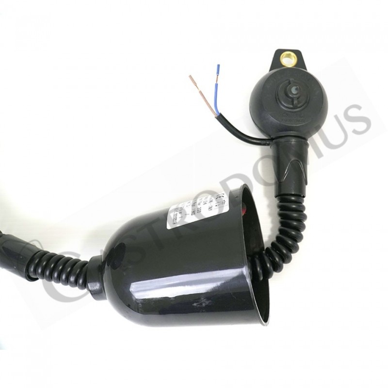Lampada riscaldante color argento diametro 290 mm luce bianca