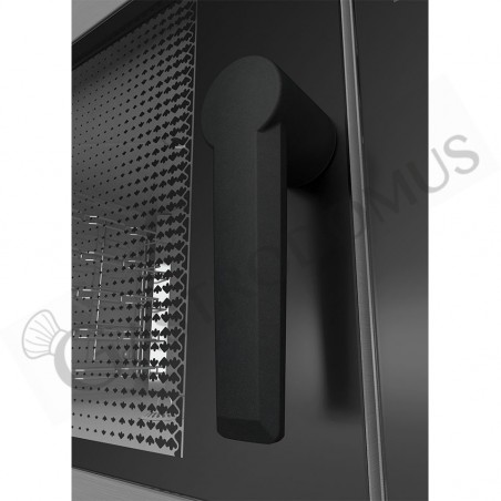 Forno elettrico convezione-vapore-misto touch screen,umidificatore,per 5 teglie GN1/1 o 600x400 mm con lavaggio automatico Forno elettrico convezione-vapore-misto touch screen,umidificatore,per 5 teglie GN1/1 o 600x400 mm con lavaggio automatico