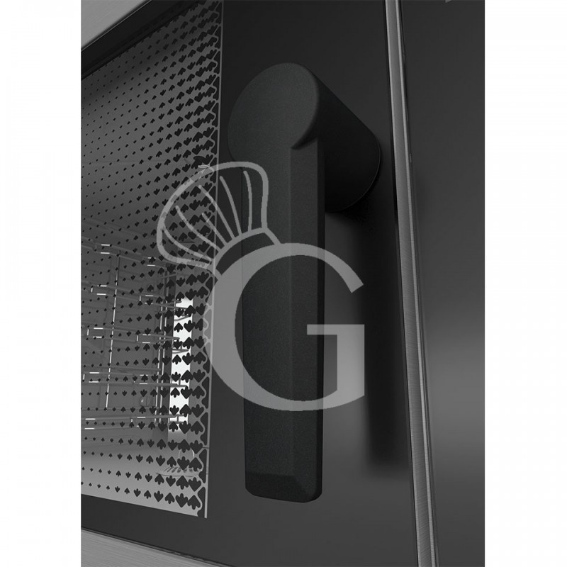 Forno a gas convezione-vapore-misto, touch screen, per 10 teglie GN1/1 o 600x400 mm con lavaggio automatico