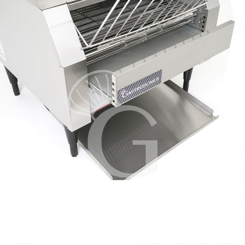 Tostapane professionale elettrico L 418 mm x P 468 mm x H 387 mm 450 fette ora