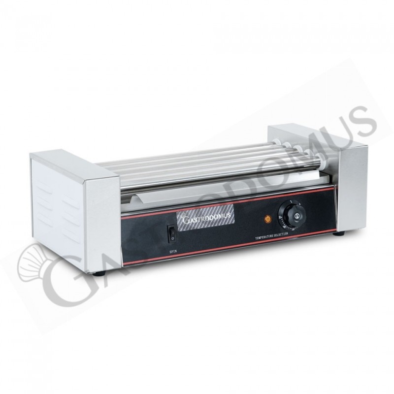 Gira Wurstel 1400 W 5 rulli L 560 mm x P 330 mm x H 178 mm