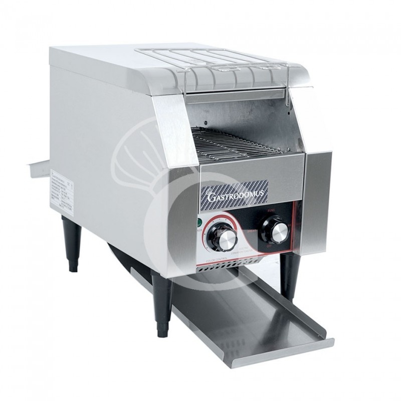 Tostapane elettrico a ciclo continuo per toast, produzione 150 fette ora, 1500 W
