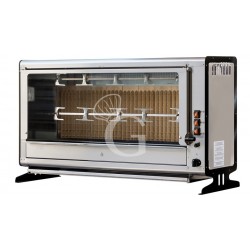Girarrosto a gas L 921 mm x P 371 mm x H 650 mm per 12 polli