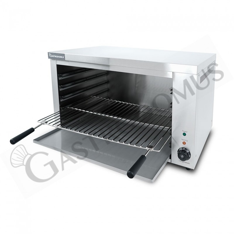 Salamandra monofase L 780 mm x P 460 mm x H 470 mm 4000 W