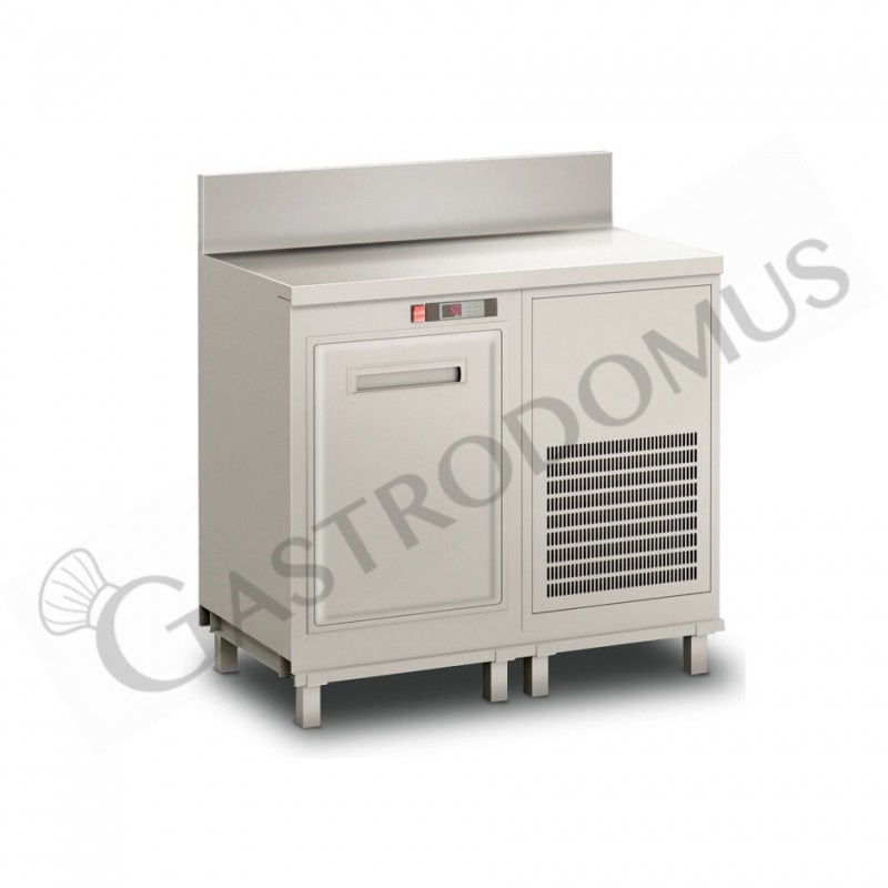 Retrobanco bar refrigerato con motore incorporato, temperatura -16°C/-18°C, L 1044 mm x P 550 mm x H 920 mm