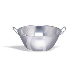 Bacinella fondo bombato diametro 500 mm x H 190 mm 25 LT