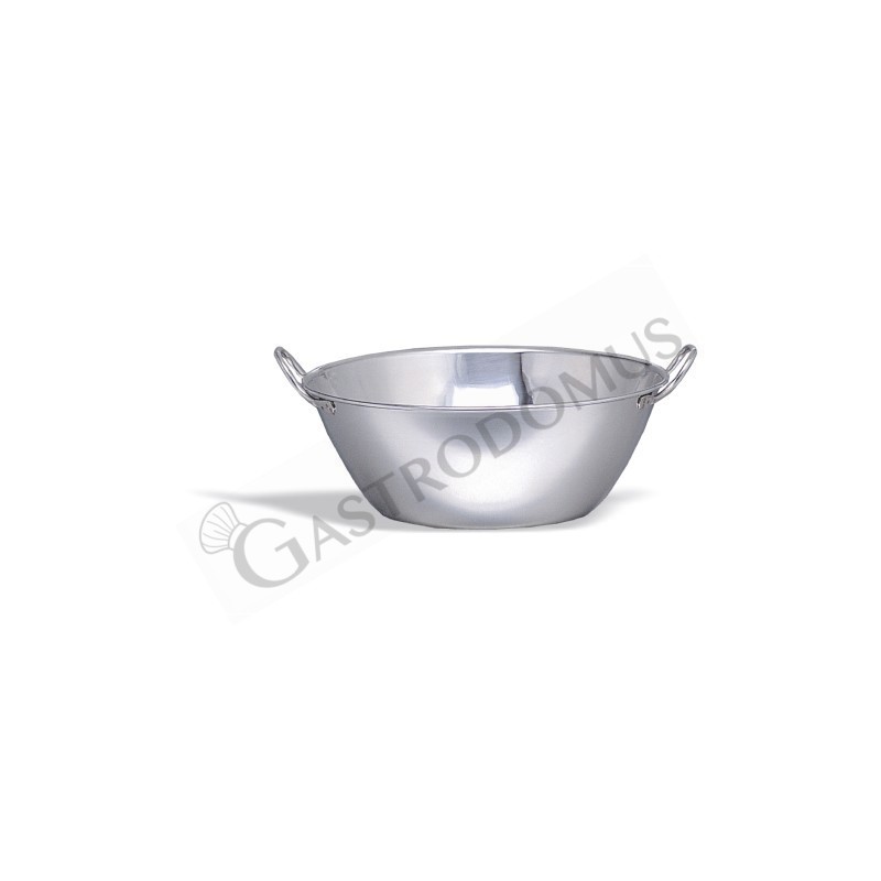 Bacinella fondo piano diametro 700 mm x H 250 mm 65 LT Bacinella fondo piano diametro 700 mm x H 250 mm 65 LT