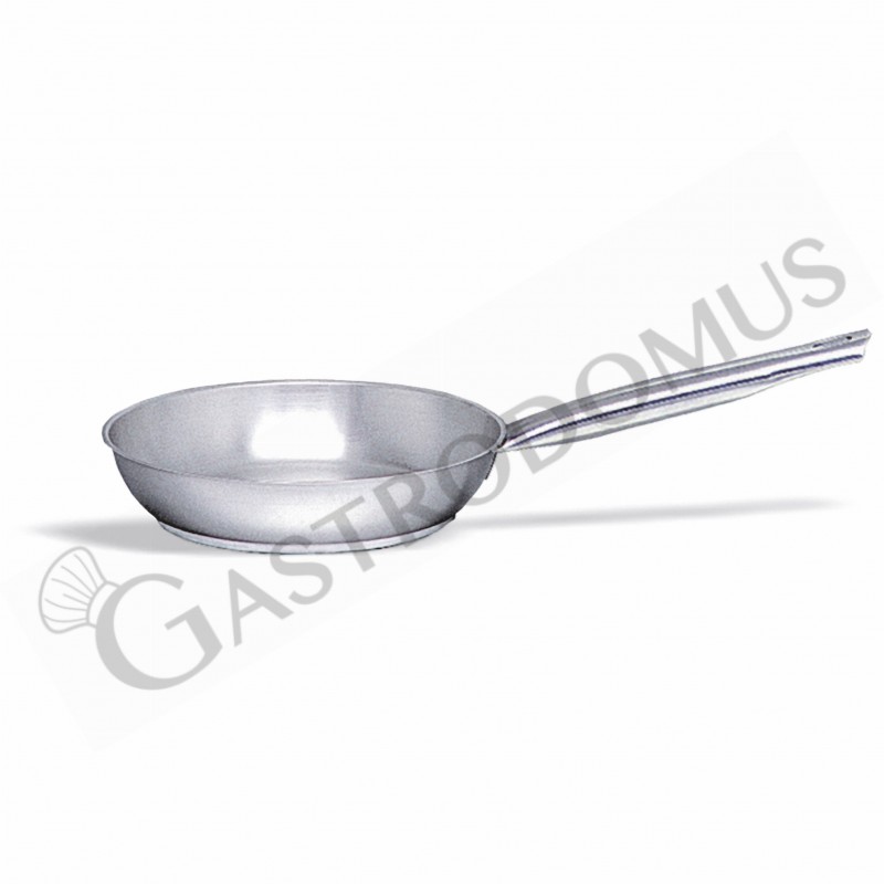 Padella in acciaio inox diametro 240 mm x H 46 mm Padella in acciaio inox diametro 240 mm x H 46 mm