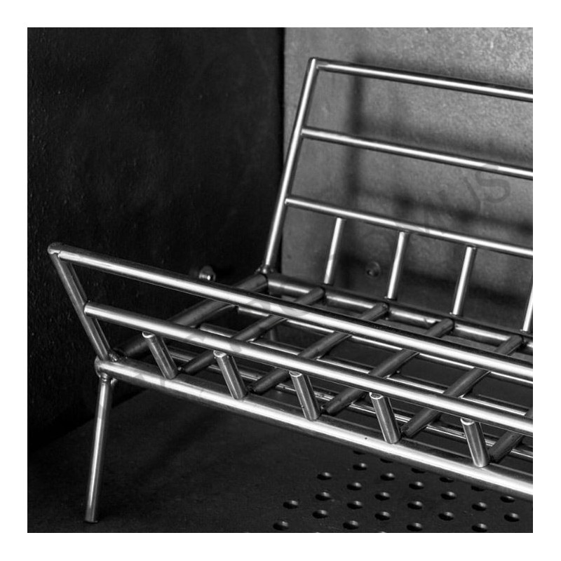 Modulo braciere L 790 mm x P 670+300 mm x H 2400 mm