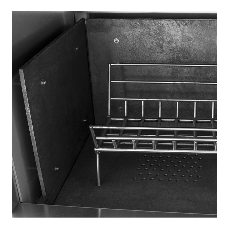Modulo braciere L 790 mm x P 670+300 mm x H 2400 mm