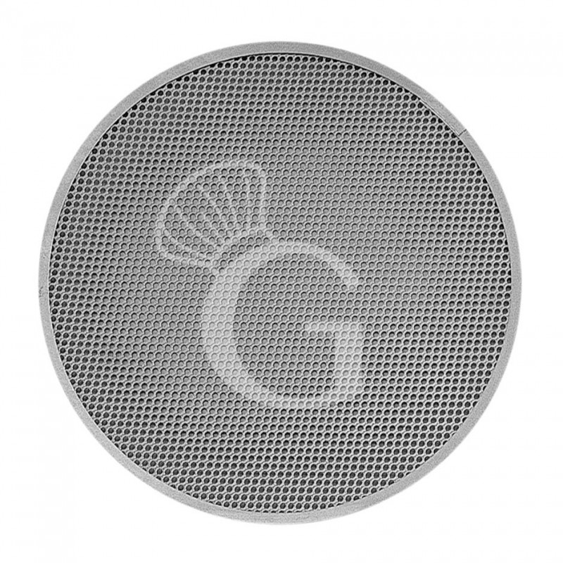 Retina rotonda in inox con diametro 33 cm
