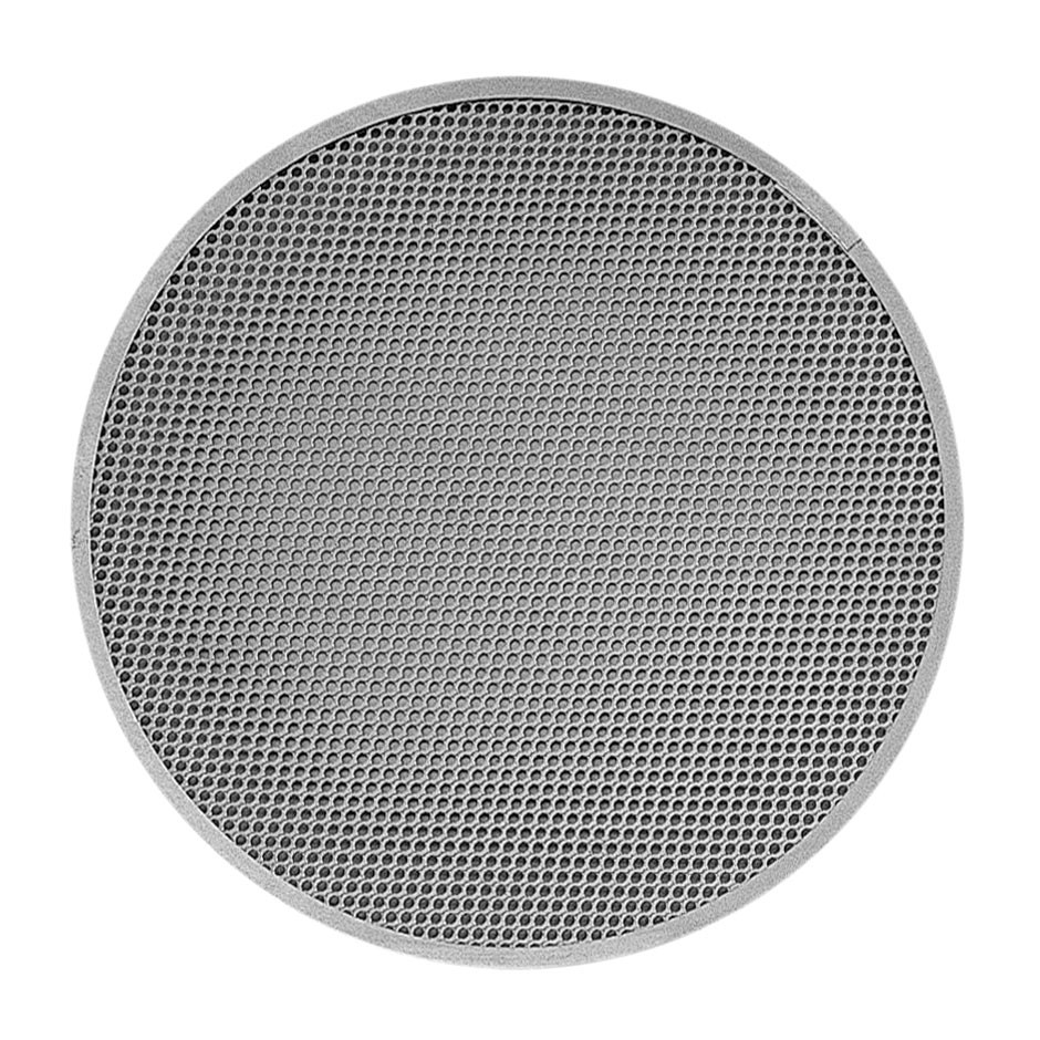 Retina rotonda in inox con diametro 40 cm