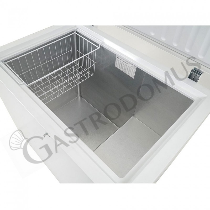 Congelatore a pozzetto 280 LT, temperatura -18°C interno