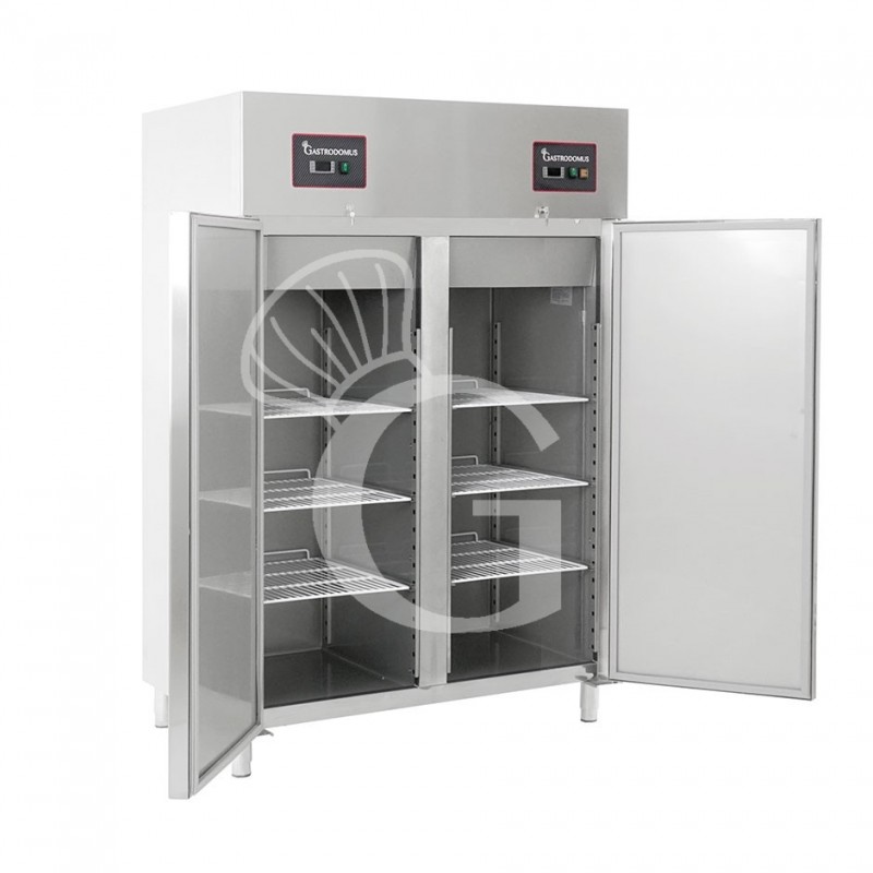 Armadio frigorifero ventilato doppia temperatura -2°/+8°C e -18°/-22°C - 2 porte - capacità 475 + 475 LT