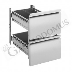 Set 2 cassetti per tavolo refrigerato