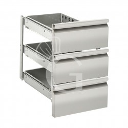 Set 3 cassetti per tavolo refrigerato