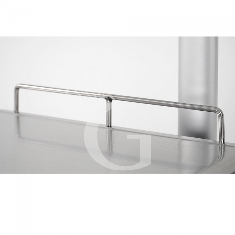 Bilancia commerciale visore a colonna stampante portata 30 Kg precisione 5/10 g L 370 mm x P 410 mm x H 470 mm. Particolare.