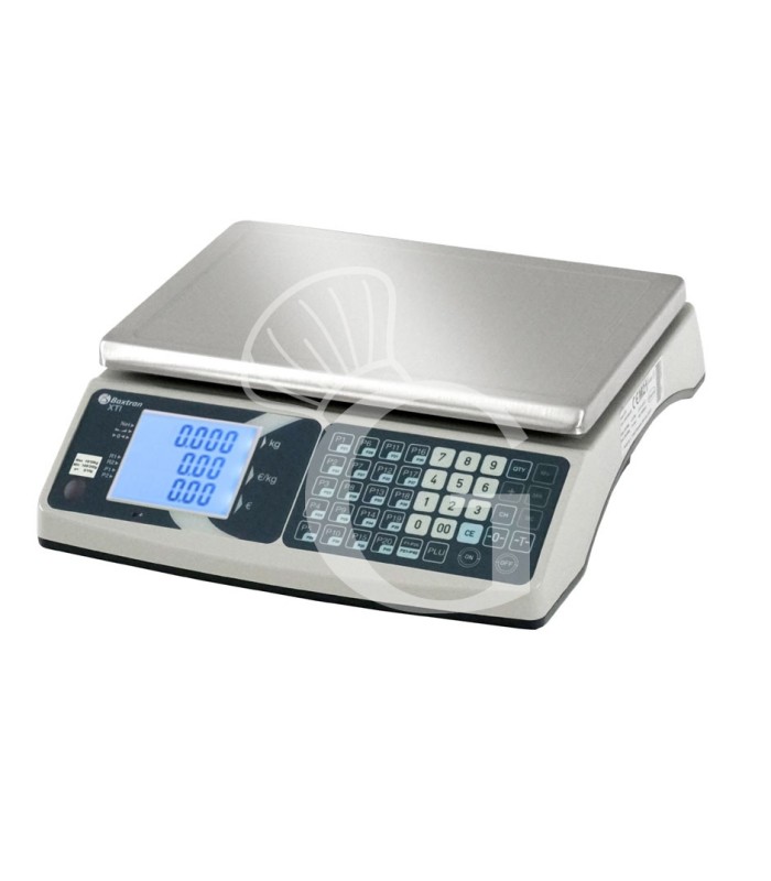 Bilancia commerciale senza colonna - portata 30 Kg e precisione 5/10 g