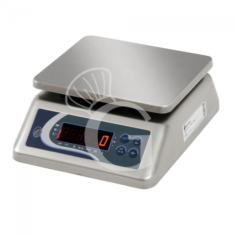 Bilancia controllo peso doppio display portata 3 Kg precisione 0,2 g L 290 mm x P 240 mm x H 110 mm