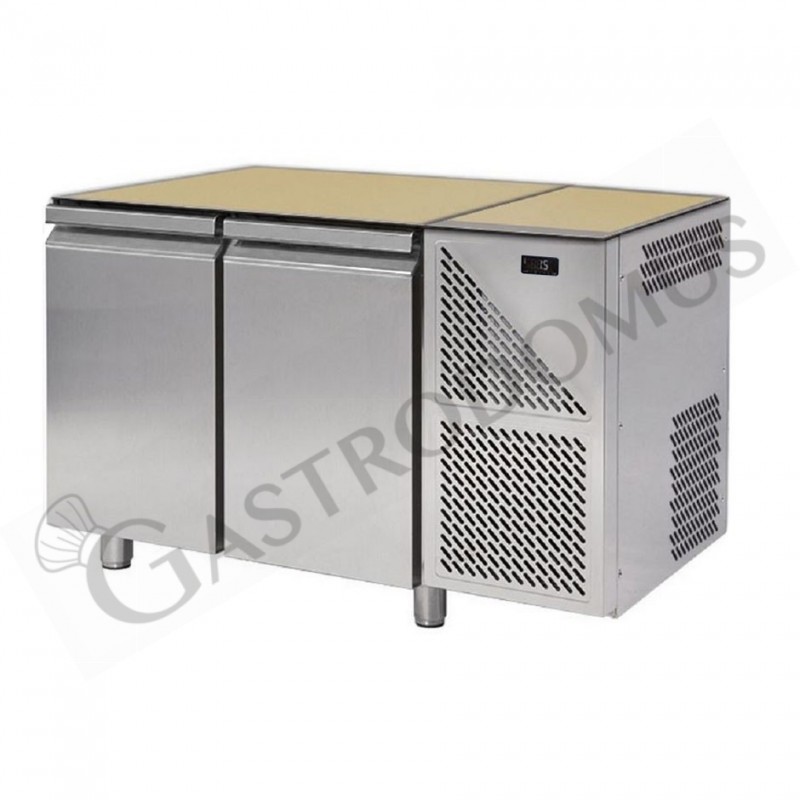 Tavolo Refrigerato senza top 2 porte 600 mm 0°C/+10°C