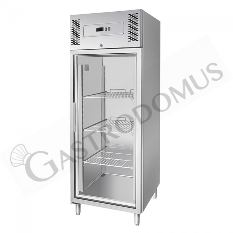 Armadio Congelatore Ventilato porta vetro -18°C/-22°C 650 LT