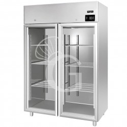 VENTILATED FREEZER CABINET 2 GLASS DOORS -18°C/-22°C 1400 LT