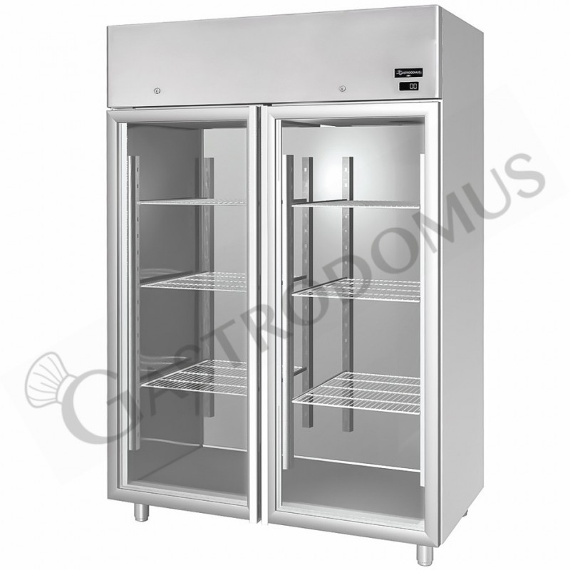Armadio Refrigerato Ventilato per carne -2°C/+10°C 1400 LT 2 porte vetro