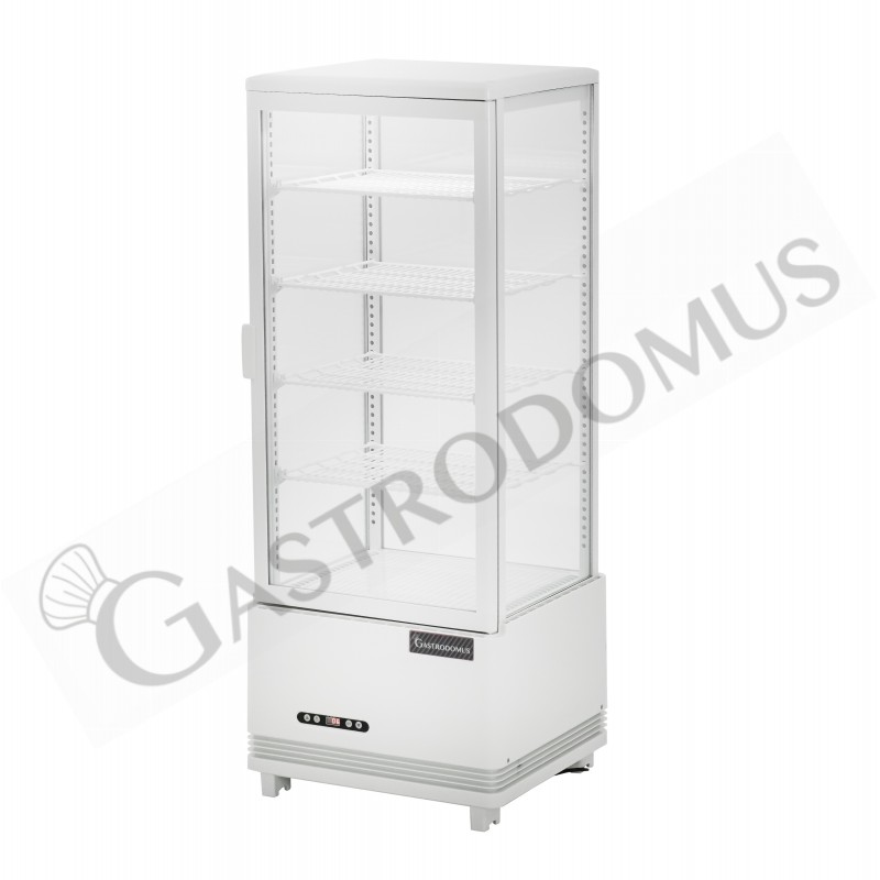 Espositore Refrigerato Ventilato Bibite color bianco 98 LT 0°C/+12°C display classe energetica C