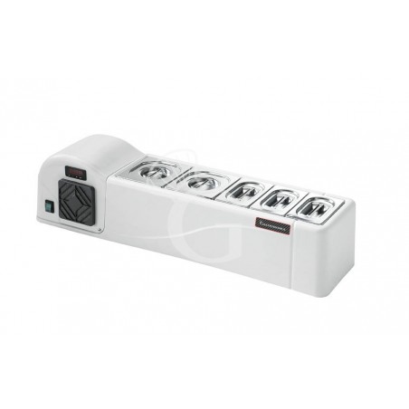 Refrigeratore da banco, L 990 mm x P 245 mm x H 235 mm Refrigeratore da banco, L 990 mm x P 245 mm x H 235 mm