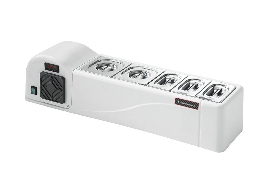 Refrigeratore da banco, L 990 mm x P 245 mm x H 235 mm