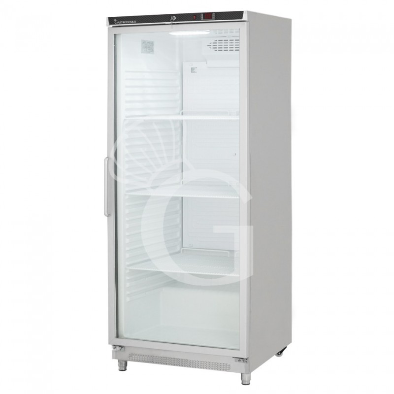 Armadio Refrigerato Statico inox porta vetro -2°C/+8°C 530 LT