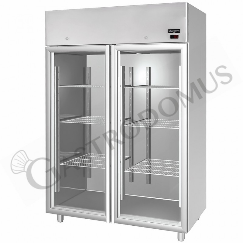Armadio Refrigerato Ventilato 2 porte vetro -2°C/+10°C 1400 LT classe energetica G Armadio Refrigerato Ventilato 2 porte vetro -2°C/+10°C 1400 LT classe energetica G