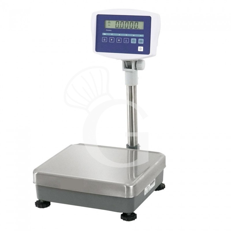 Bilancia monocella completa portata 15 Kg precisione 1 g L 360 mm x P 320 mm x H 600 mm