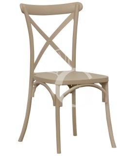 Sedia Milly con struttura in polipropilene